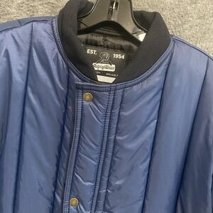NEW RefrigiWear Cooler‎ Wear Jacket Mens M Blue Insulated Cold Storage Workwear